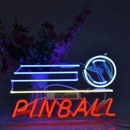 Neon Pinball Sign 14x10